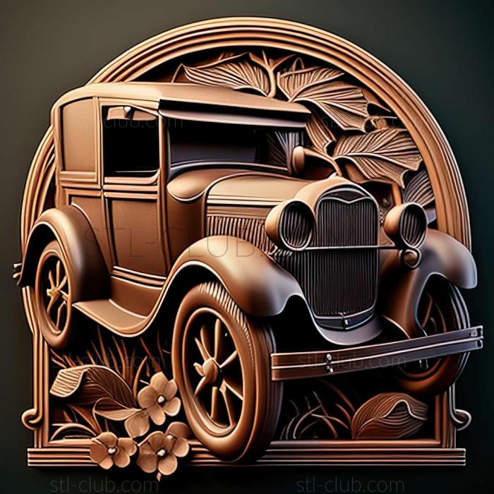 3D мадэль Ford Model A 1927 (STL)